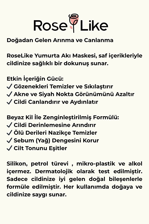 Yumurta Akı Maskesi - 4