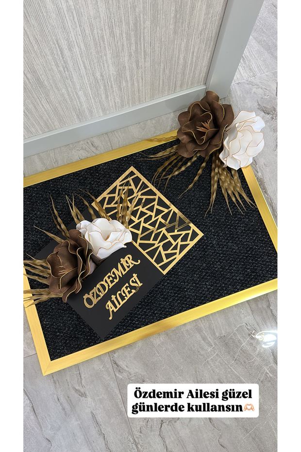 kapı süsü paspas takımı - 2