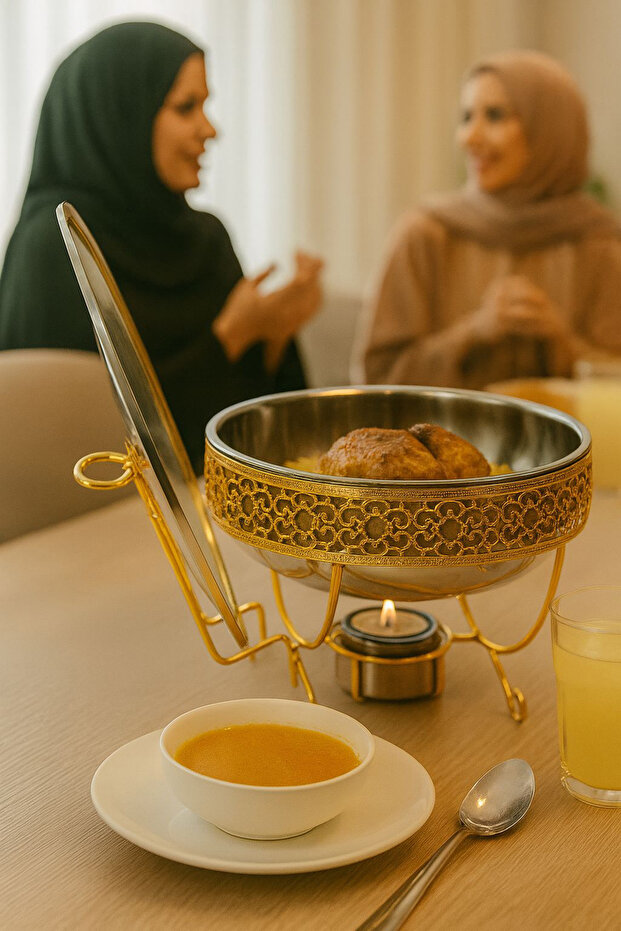 سخان بوفية لتسخين الطعام 4 لتر - 3