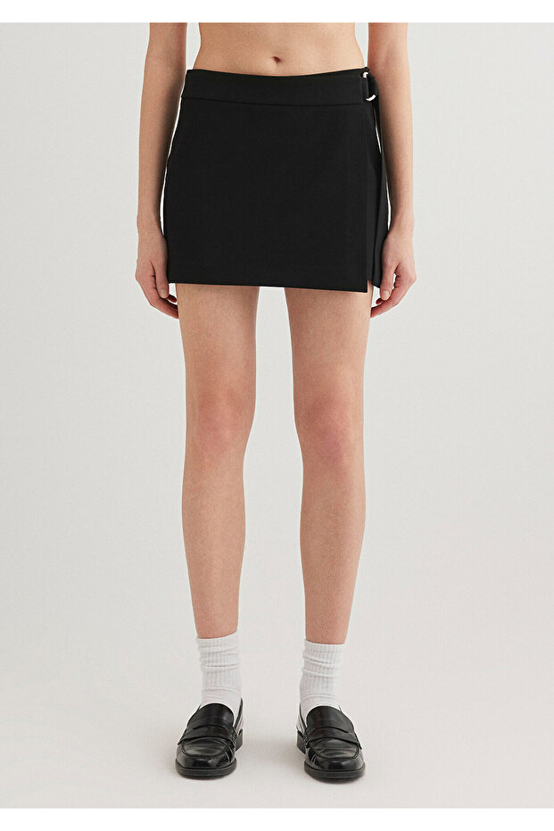 Siyah Şort Etek 1410179-900 - 4