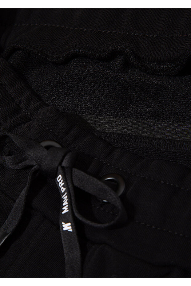 Pro Siyah Örme Şort 066441-900 - 7