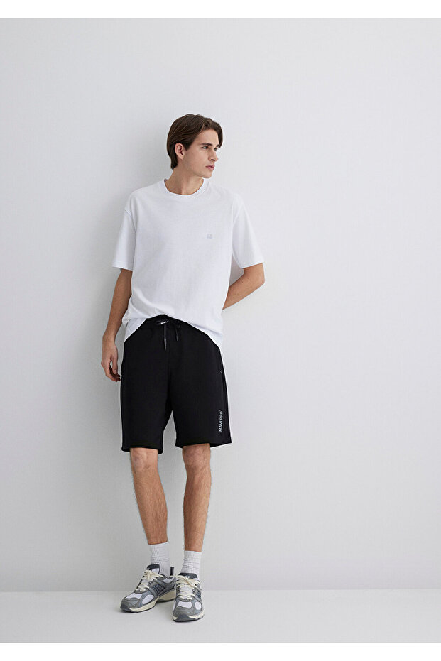 Pro Siyah Örme Şort 066441-900 - 2