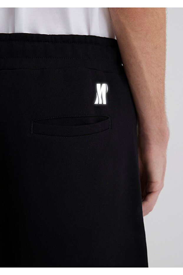 Pro Siyah Örme Şort 066441-900 - 6