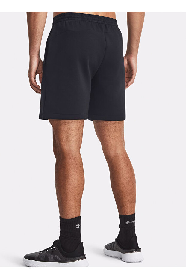 1379809-001 UA Unstoppable Flc Shor Loose Fit Siyah Erkek Şort - 2