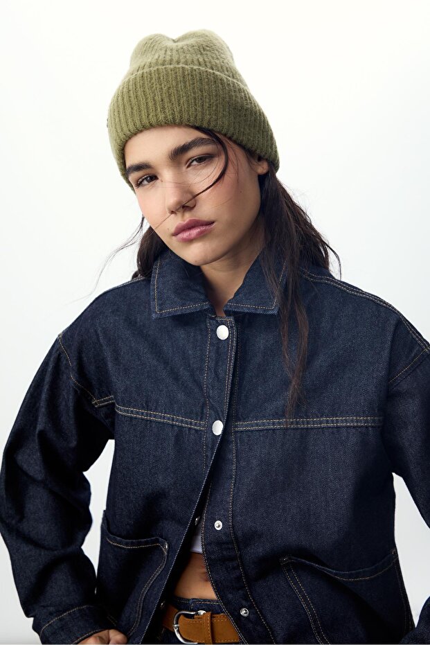 Plakalı fitilli şapka - 4