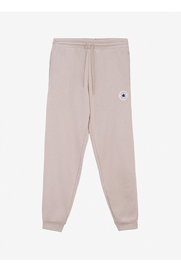 CORE CHUCK PATCH PANT FT PAPYRUS Bej Kadın Lastikli Paça Lastikli Bel Regular Fit Eşofman Altı - 6