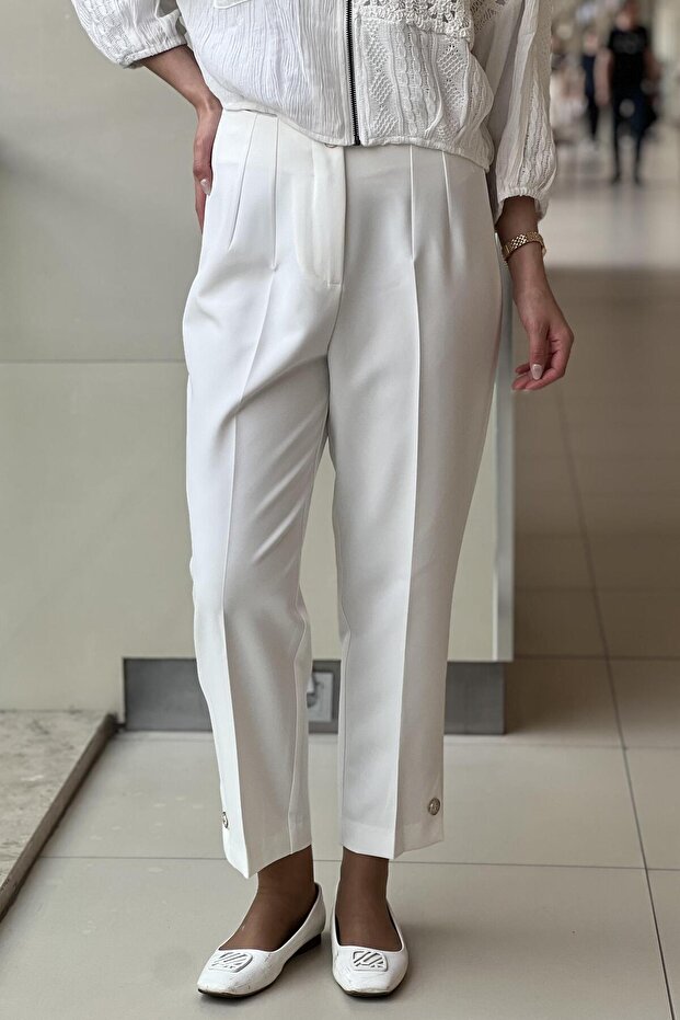 Synthesis Mars Leg Buttoned Trousers - 2