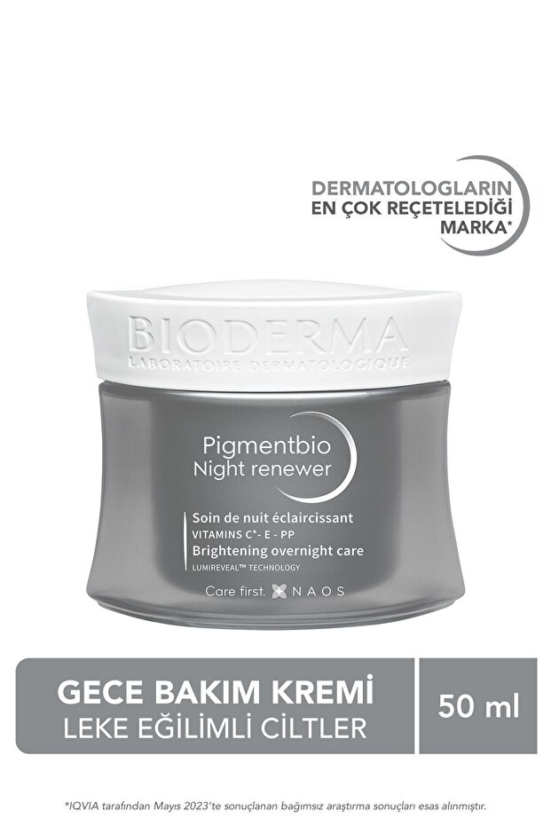 Pigmentbio Night Renewer | Overnight Brightening Cream | 50 ml