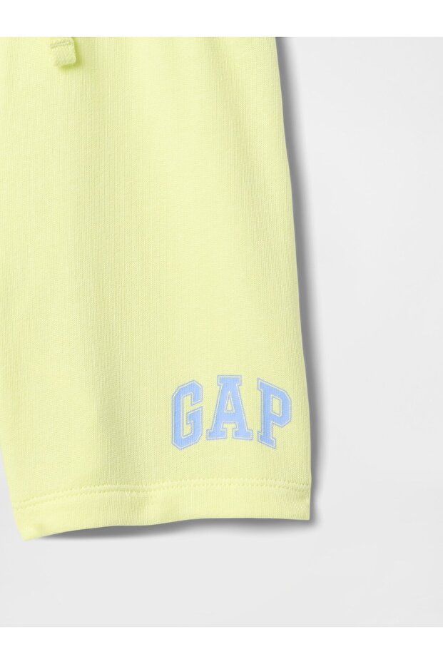 Erkek Bebek Sarı Gap Logo Şort - 2