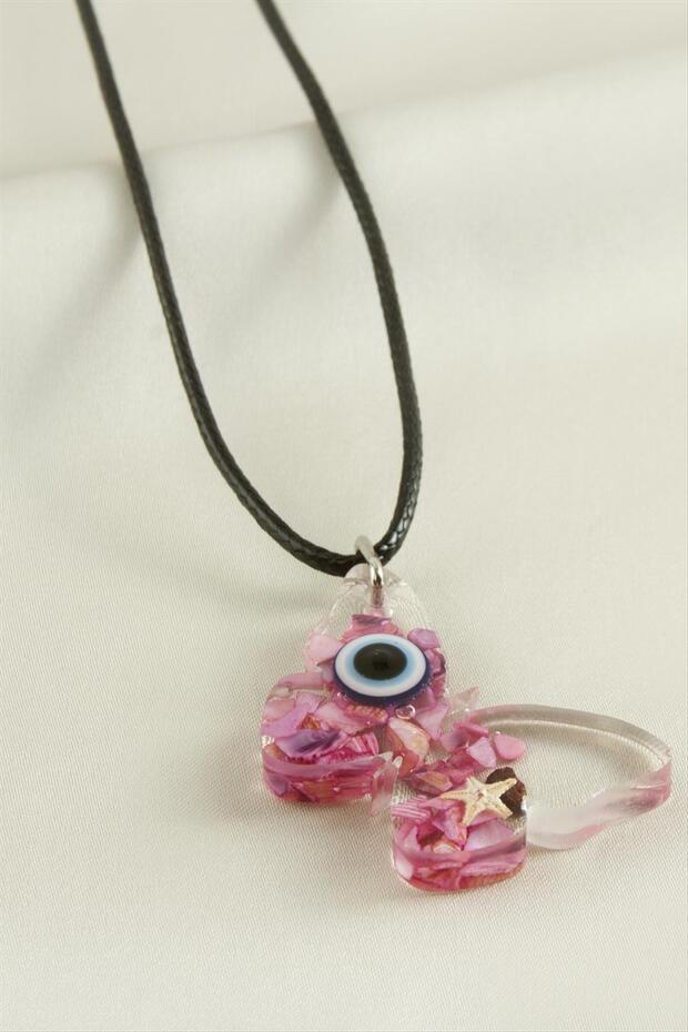 Butterfly Epoxy Necklace