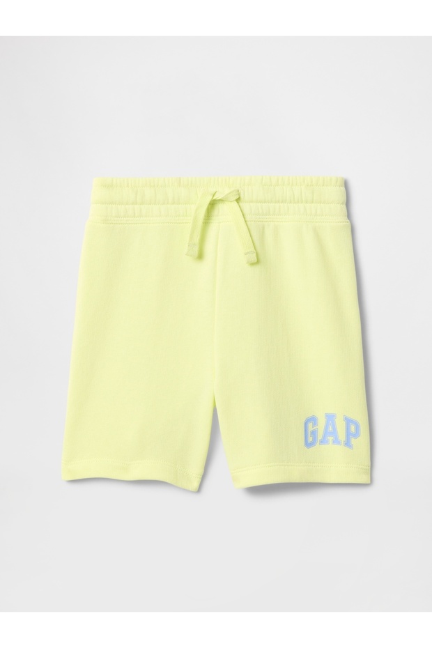 Erkek Bebek Sarı Gap Logo Şort - 1
