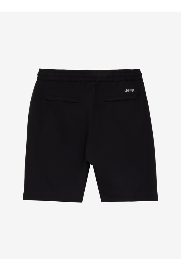 Siyah Erkek Basic Düz Şort J5SM-SHT7247 - 2