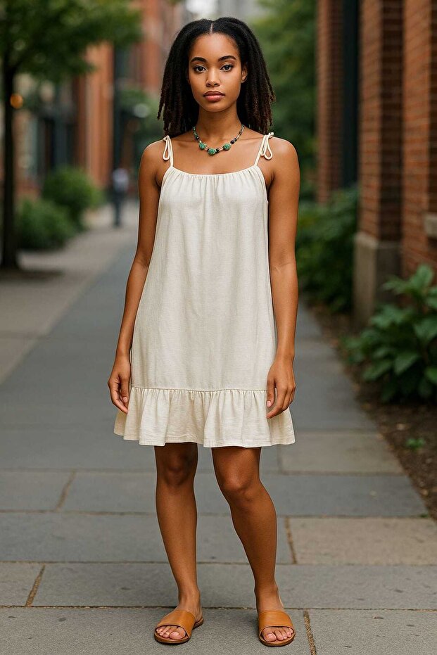 Summer Muslin Dress