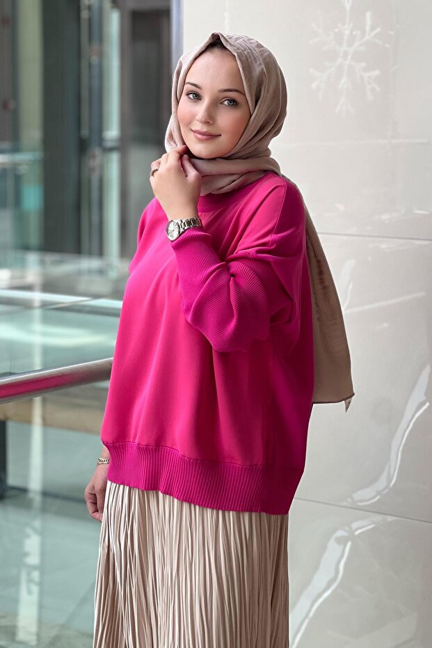 Triko Kollu Tunik - 3