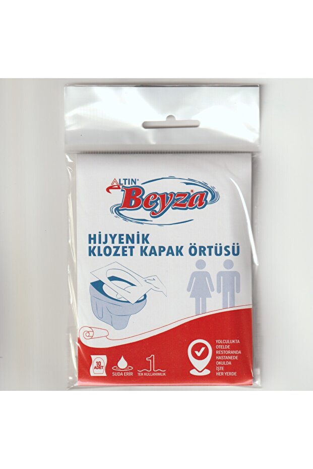 10x10'lu Hijyenik Klozet Kapak Örtüsü Cep Tipi - 5