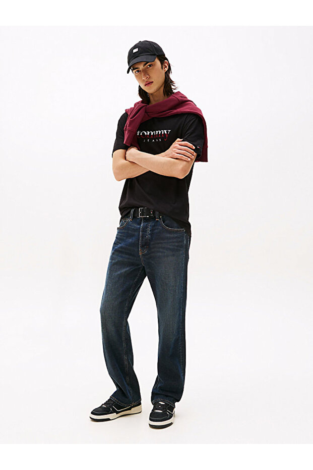 Erkek Siyah S/S Tişört - 3