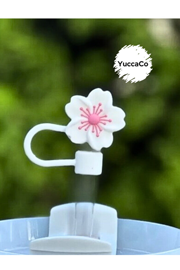 Thermos Compatible Floral Accessory/Flower Straw Protector/Straw Cover/Straw Stopper