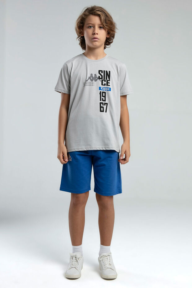 Μπλουζάκι Boy Grey - 4