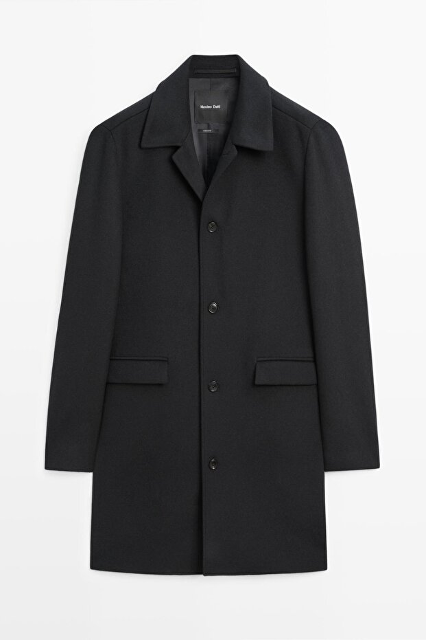 Long wool blend coat - 5