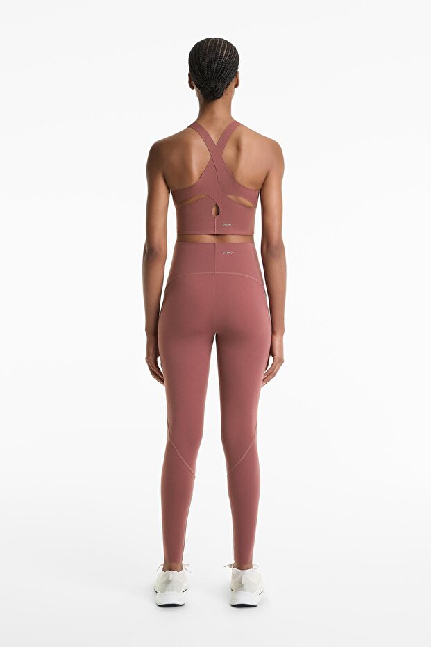 Basic compressive ankle-length leggings - 7