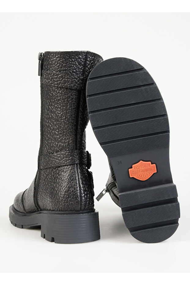 Maisel Kadın Siyah Deri Bot - 4