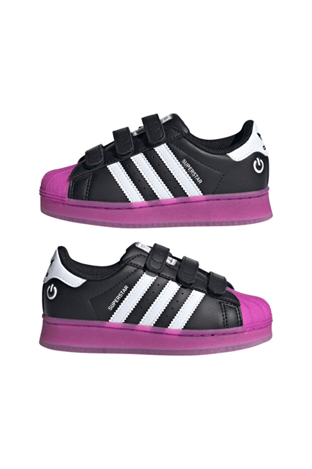 Çocuk Yürüyüş Ayakkabısı SUPERSTAR LED LIGHTS CF C IG7002 - 4