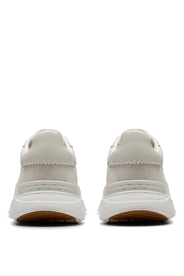 Beyaz Erkek Deri Sneaker Craft Pace - 6