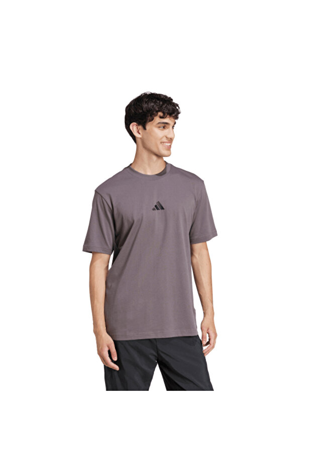 Essentials Small Logo Single Jersey Tişört - 4