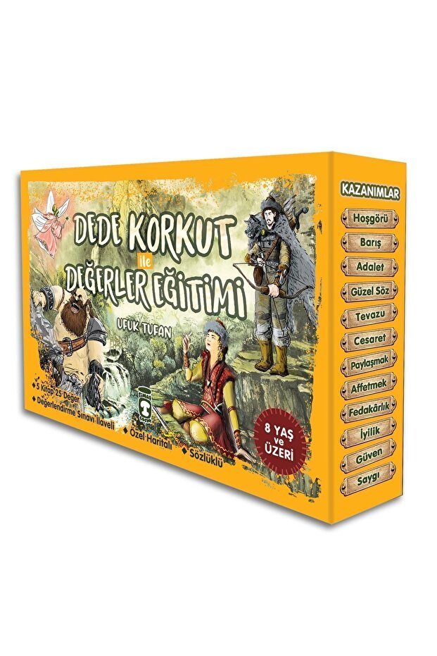 Dede Korkut İle Değerler Eğitimi Seti (5 Kitap)