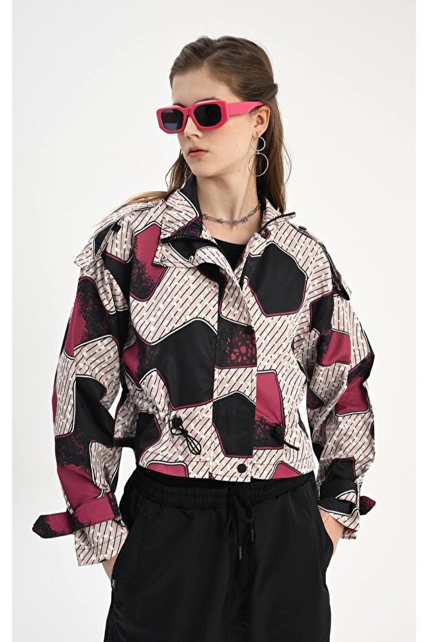 معطف واق من المطر فاخر ذو نمط خاص - 1