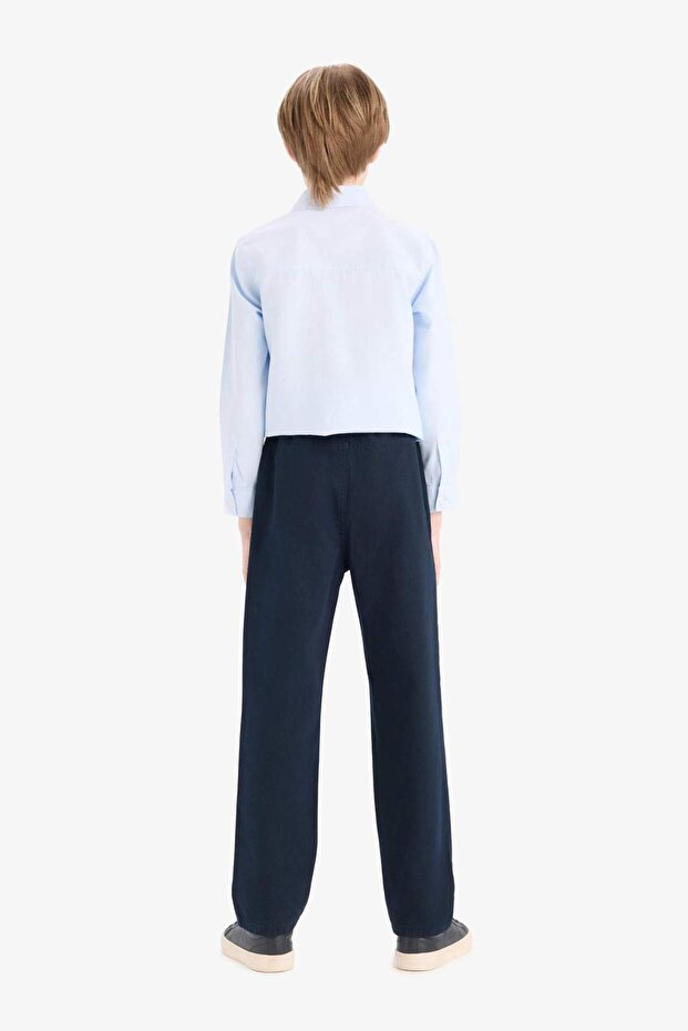 Erkek Çocuk Düz Paça Basic Düz Gabardin Pantolon Tyc21e1f3d16b74640c751909 - 8