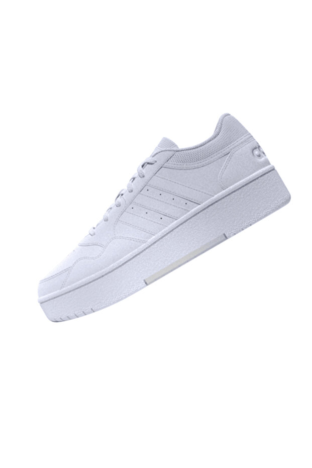 Hoops 3.0 Bold W Beyaz Kadın Sneaker ID2855 - 4