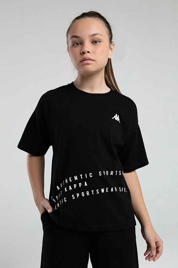 Crna majica za devojčice - 1