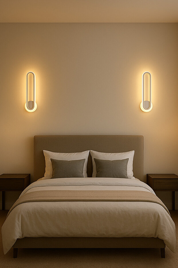Modern Duvar Aplk tekli samsung led beyazkasa günışıgı - 2