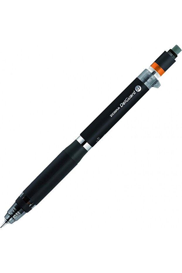 قلم رصاص ميكانيكي من نوع Delguard مقاس 0.5 مم أسود / P-ma88-bk