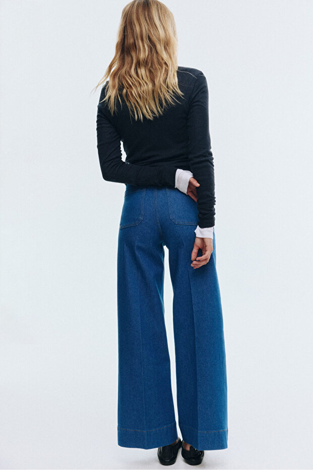 Wide High Jeans - 4
