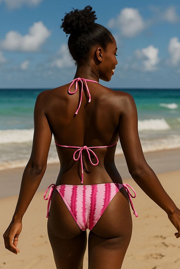 Triangle String Bikini Set - 2