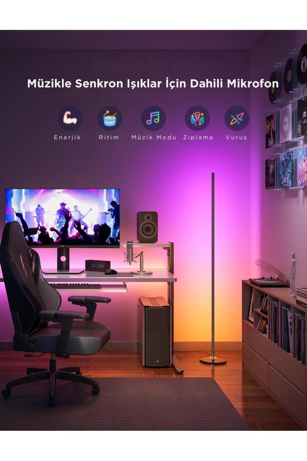 Basic Akıllı Köşe Lambası Lite - Siyah - 7