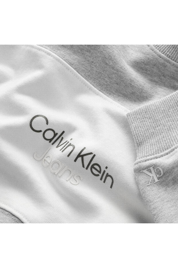 COLOR BLOCK HWK SET Erkek Gri Eşofman Takımı - 2