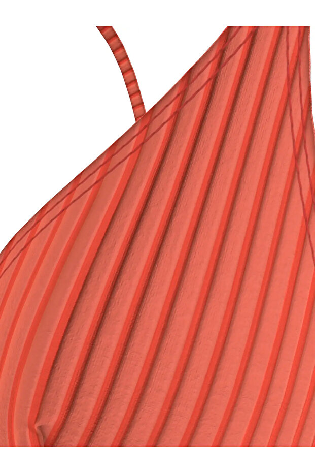 TRIANGLE FIXED-RP Kadın Kırmızı Bikini Üstü - 4