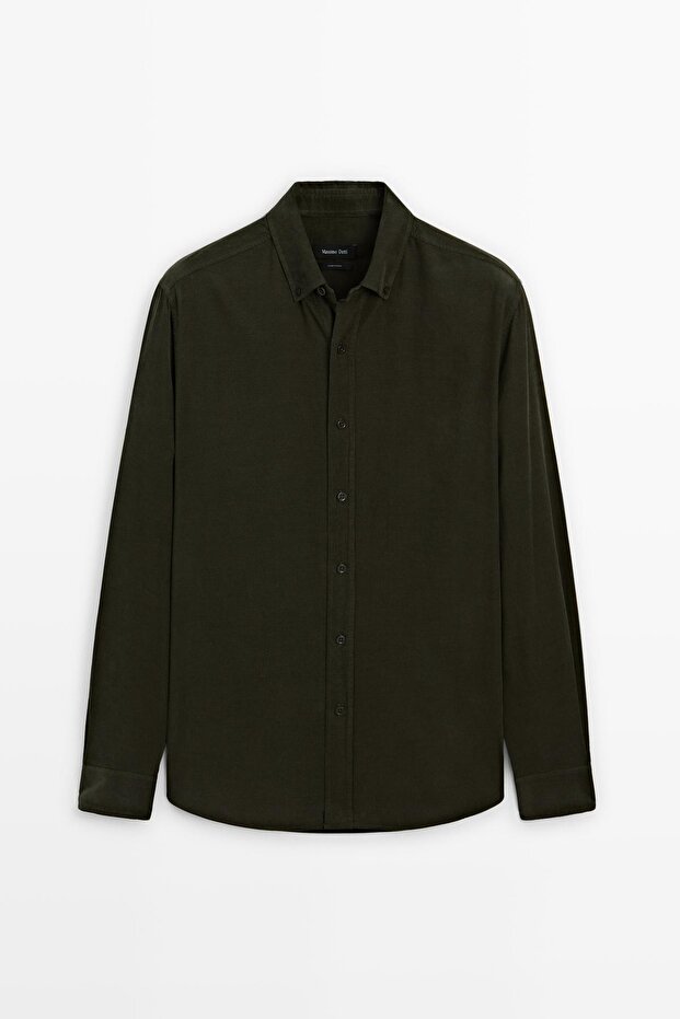 Fitilli regular fit gömlek - 5