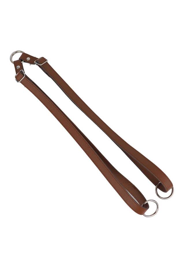 حزام حقيبة الظهر الجلدية - أسمر ضارب للصفرة - 1