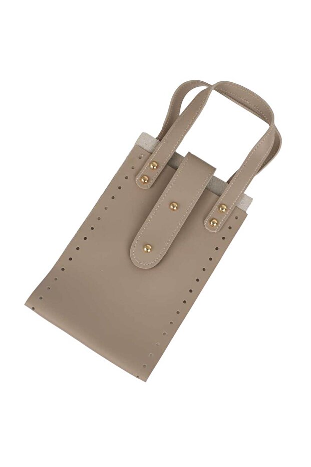 Medium Bellows Bag Set Bymn Model - Beige - 1