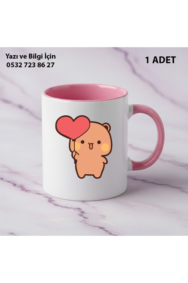 Bubu Dudu Designed Single Mug with Name and Text Can Be Written on It, Colorful Mug1. Quality Printing - 1