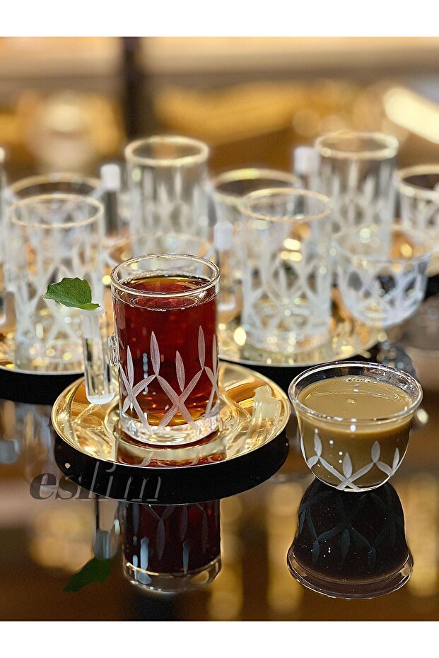 طقم شاي 18 قطعة - 3