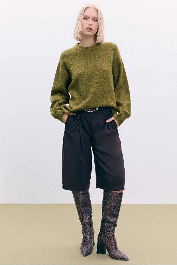 Yumuşak dokulu triko kazak - 3