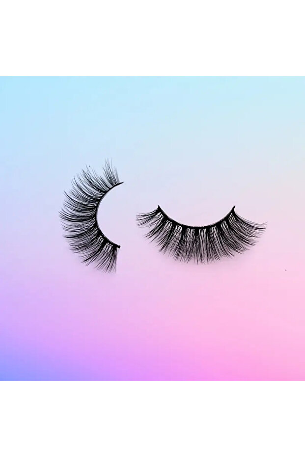 20 Çift 3D Takma Mink Kirpikler Doğal Dramatik Hacim ve Kirpik Uzatmak için - 8