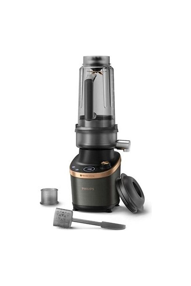 Mutfak Robotu Seti Çok Amaçlı Blender Set Siyah-Bakır Meyve Sıkacağı Modüllü Yüksek Hızlı Bl - 1