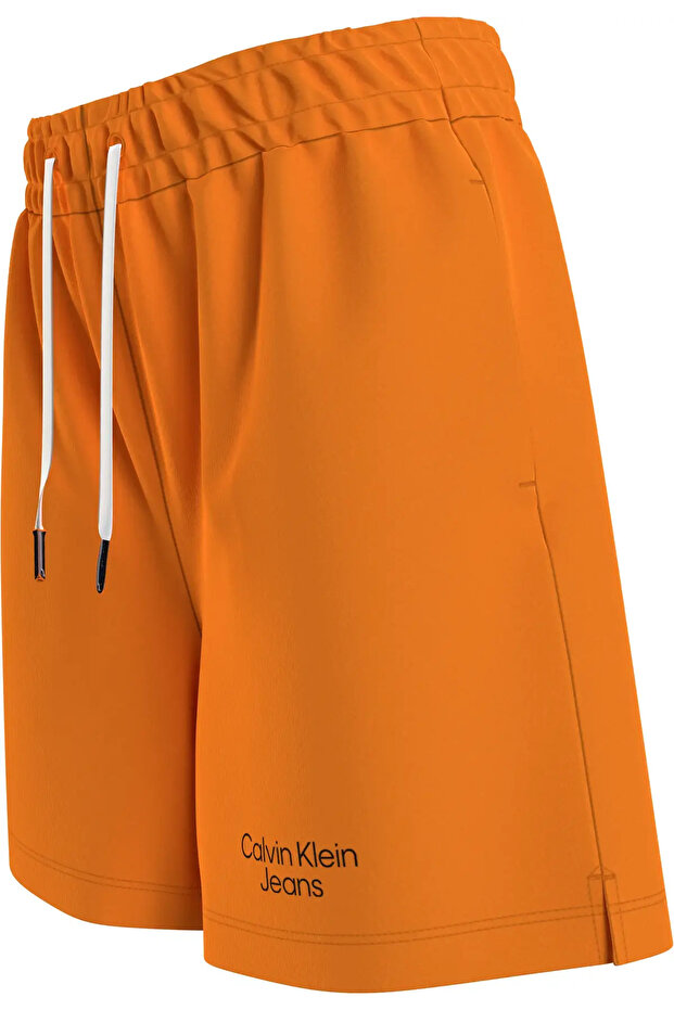 STACKED LOGO RELAXED Erkek Turuncu Şort - 3