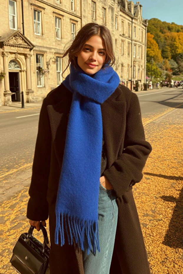 Women's Soft-Textured Loose Shawl Scarf